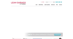 Desktop Screenshot of leahsaragofitness.com